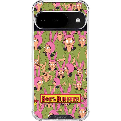 Bobs Burgers Louise Belcher Google Pixel 10 Clear Case